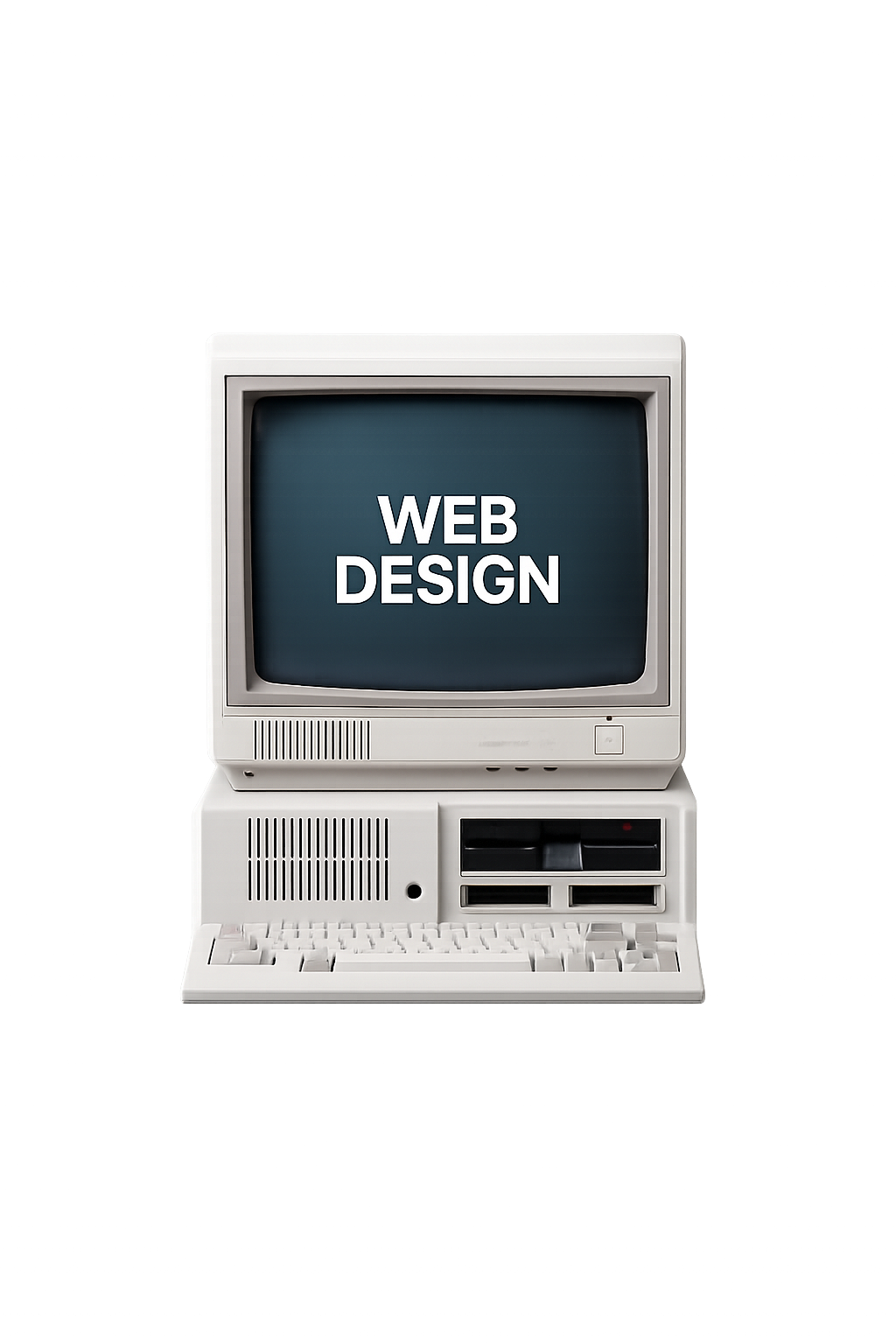 Retro PC Monitor Bezel